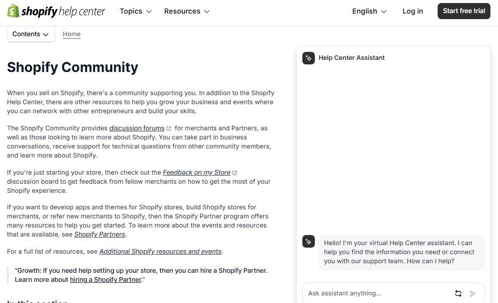 Community-Based Support Options